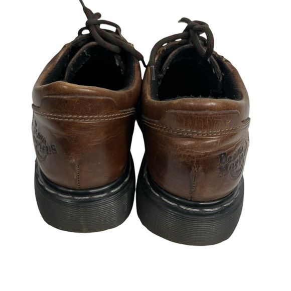DR. Martens Vintage Lace up Chunky Oxfords Brown Leather 8A 43 Size 8 - Picture 6 of 12